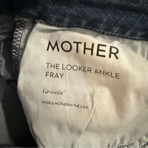 Mother The Looker Ankle Fray in Groovin - Picture 5 of 8